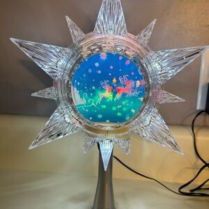 Vintage Kurt Adler Revolving Star Topper